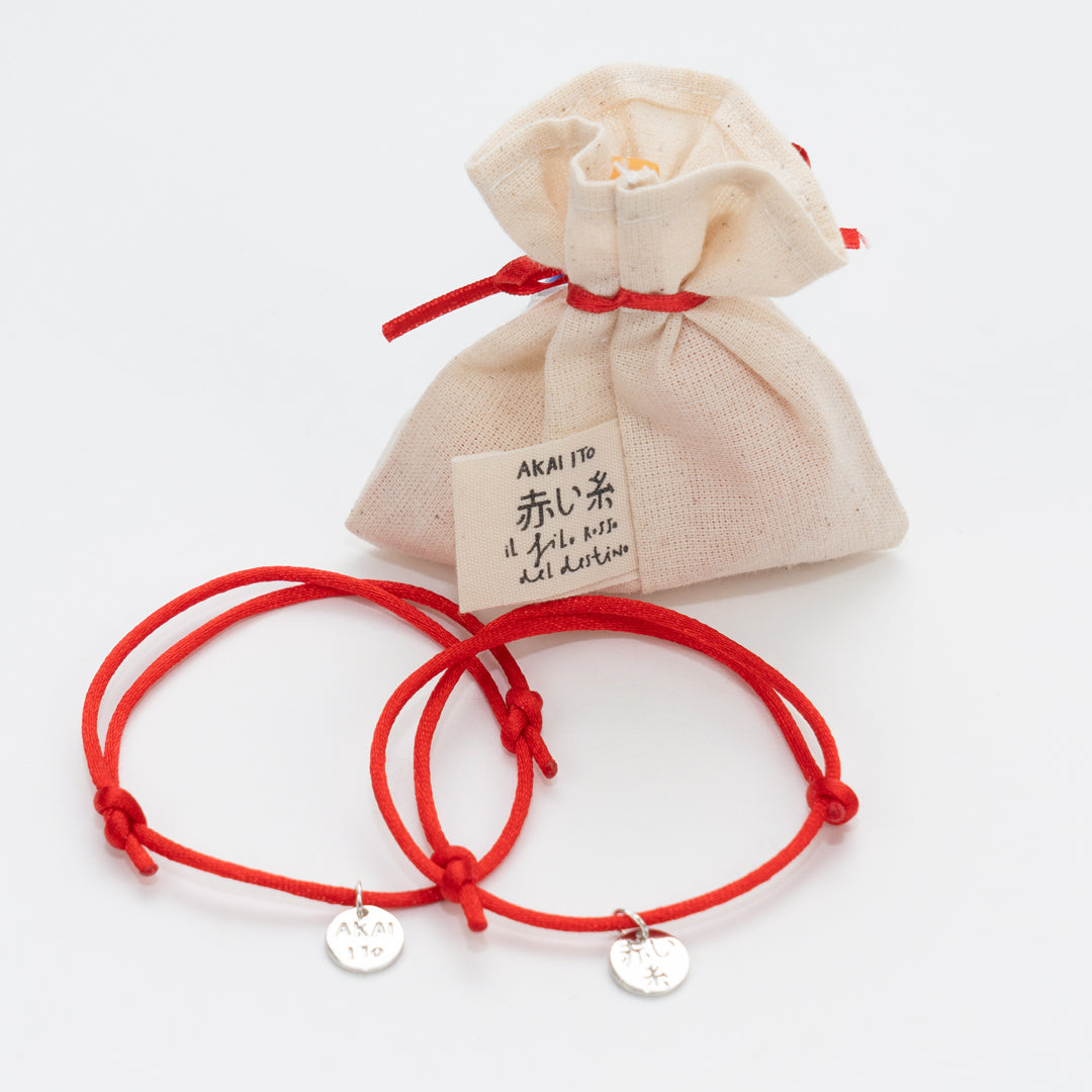 Braccialetto Akai Ito 赤い糸 – Coppia